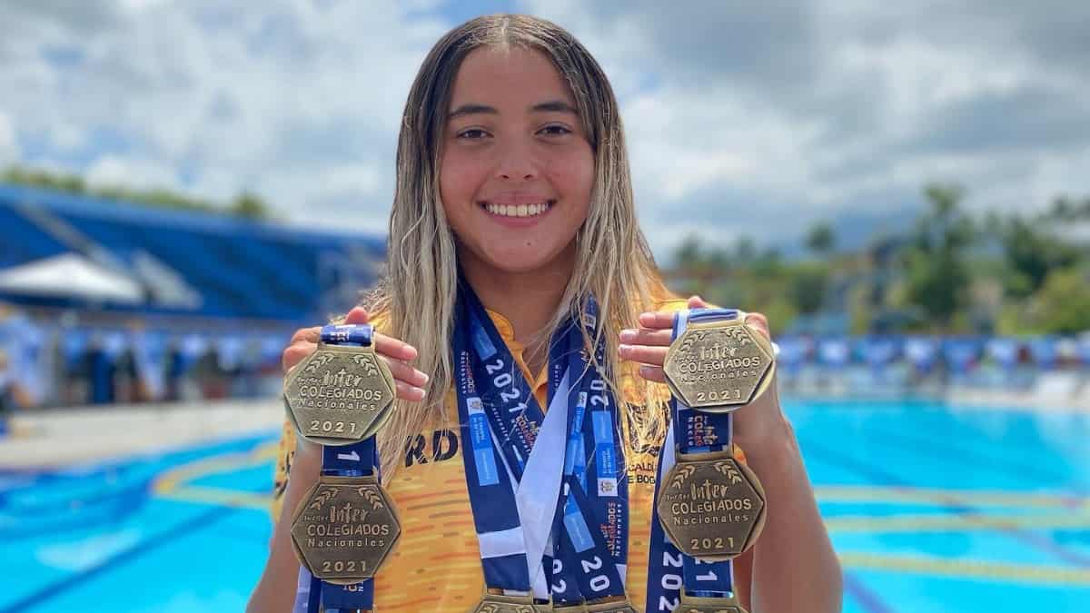 Líderes de NTN24: entrevista a Jimena Leguizamón nadadora Colombiana