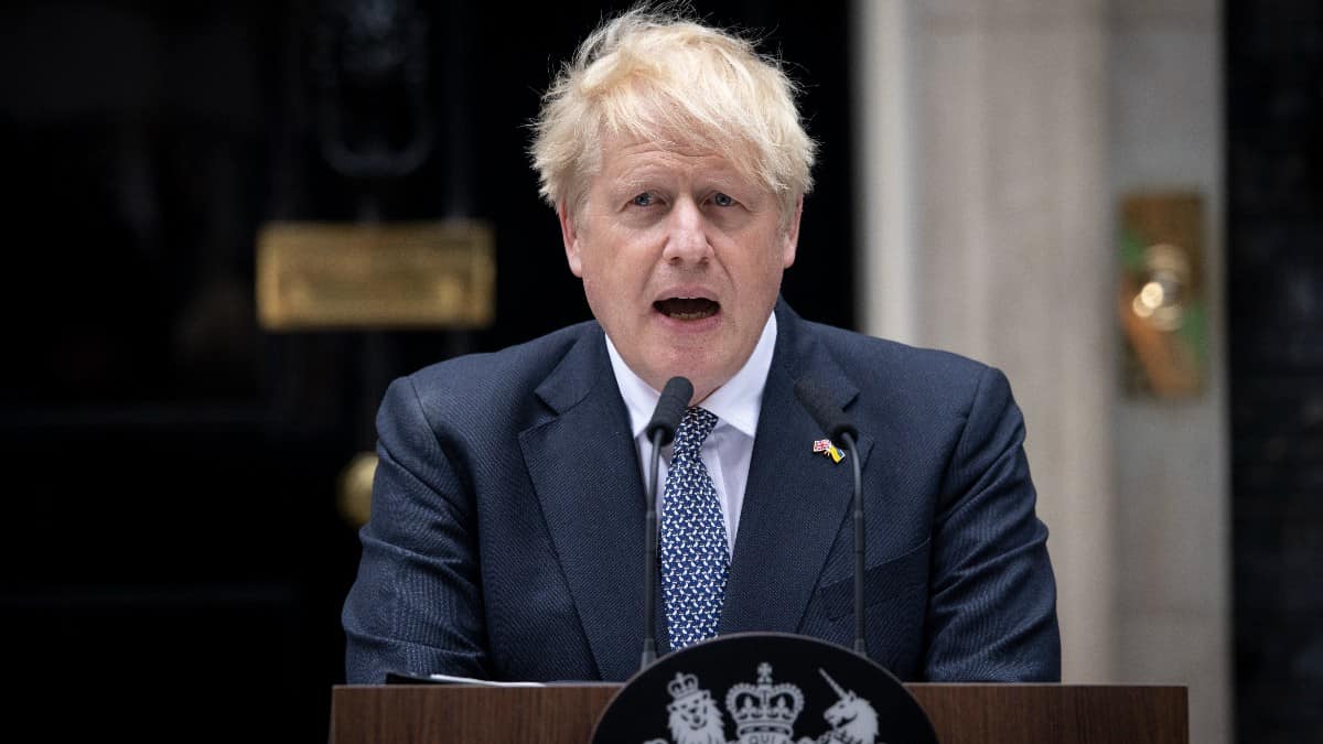 Boris Johnson renunció como líder del Partido Conservador