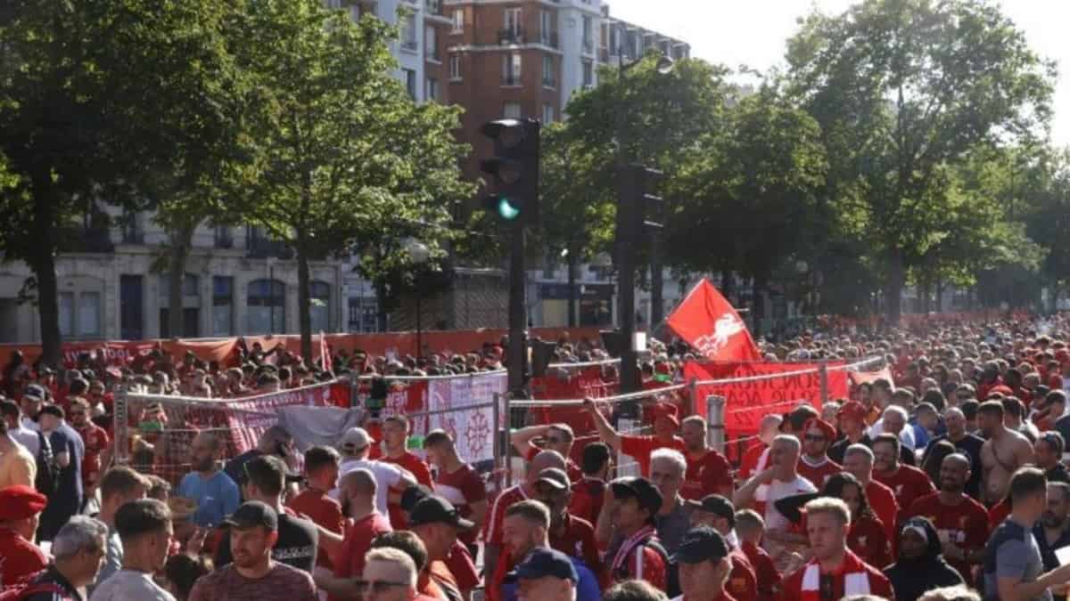 Fanáticos del Liverpool / AFP