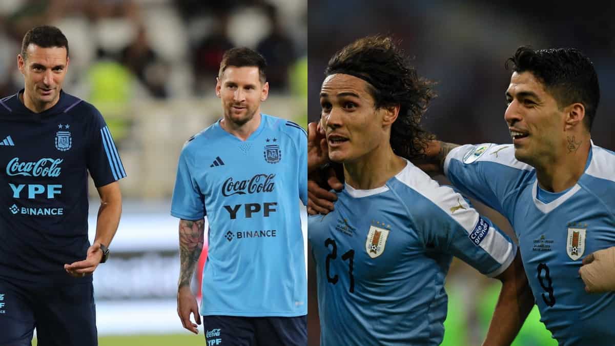 Así llegan Argentina y Uruguay a competir por el sueño mundialista
