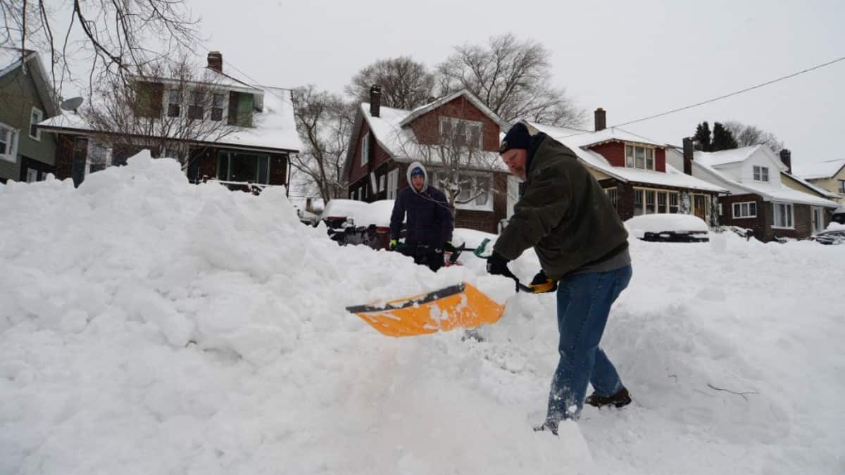 Nevadas en Estados Unidos