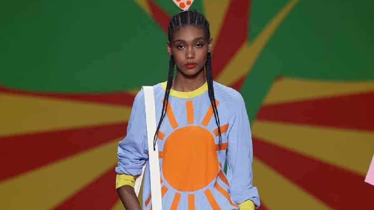 Ágatha Ruiz de la Prada llenó a Madrid de color.