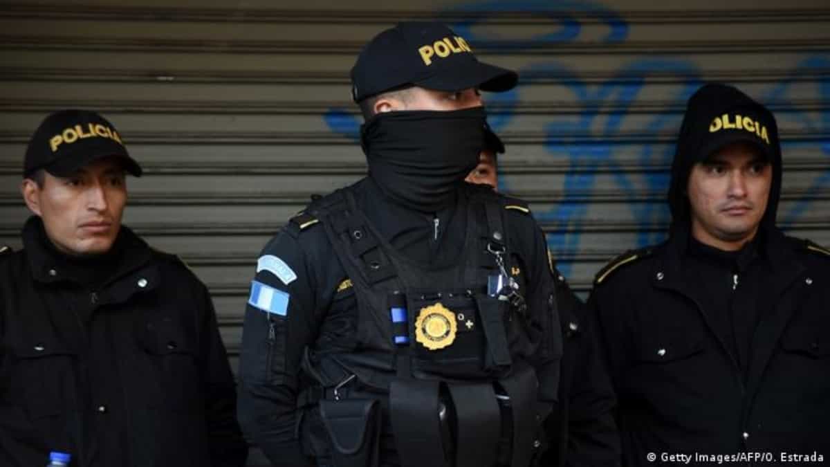 Policía de Guatemala / AFP
