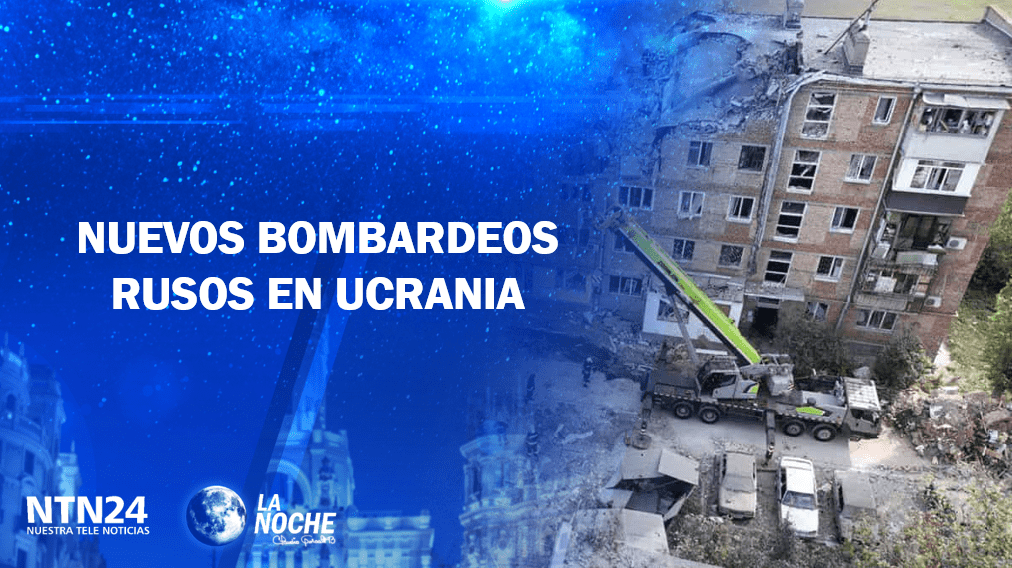 Nuevos bombardeos rusos en Ucrania