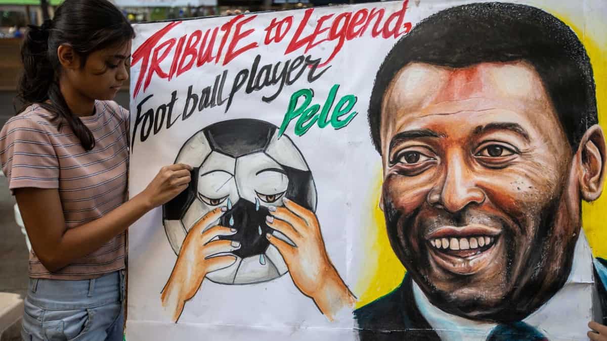 La Nasa rinde homenaje a Pelé con imagen de una galaxia con los colores de Brasil