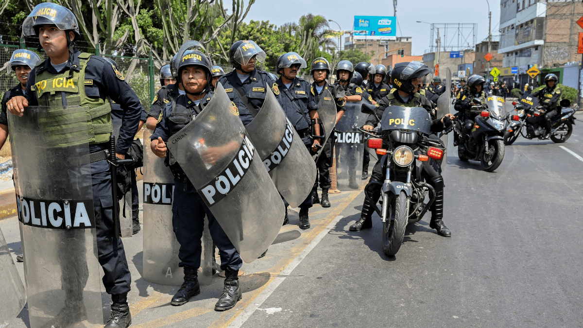 Video | Policía entró a la Universidad de San Marcos de Lima, Perú