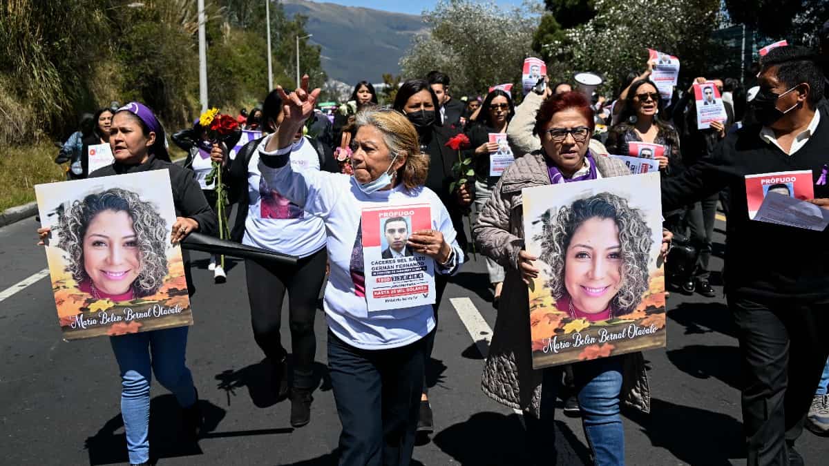 Indignación en Ecuador tras un nuevo caso de feminicidio