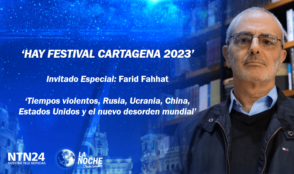 Los protagonistas del 'Hay Festival Cartagena 2023'. Entrevista del escritor peruano Farid Kahhat