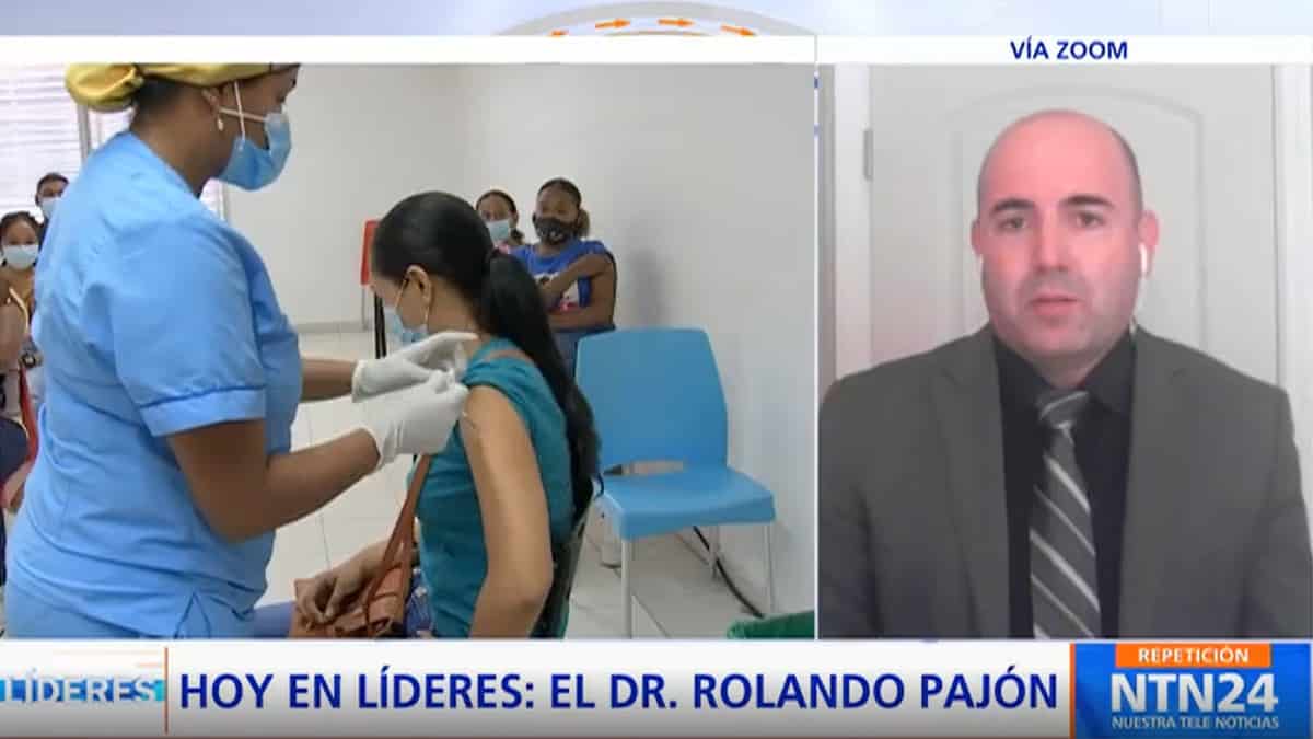 Líderes de NTN24: entrevista Rolando Pajón, director médico de Moderna para Latinoamérica