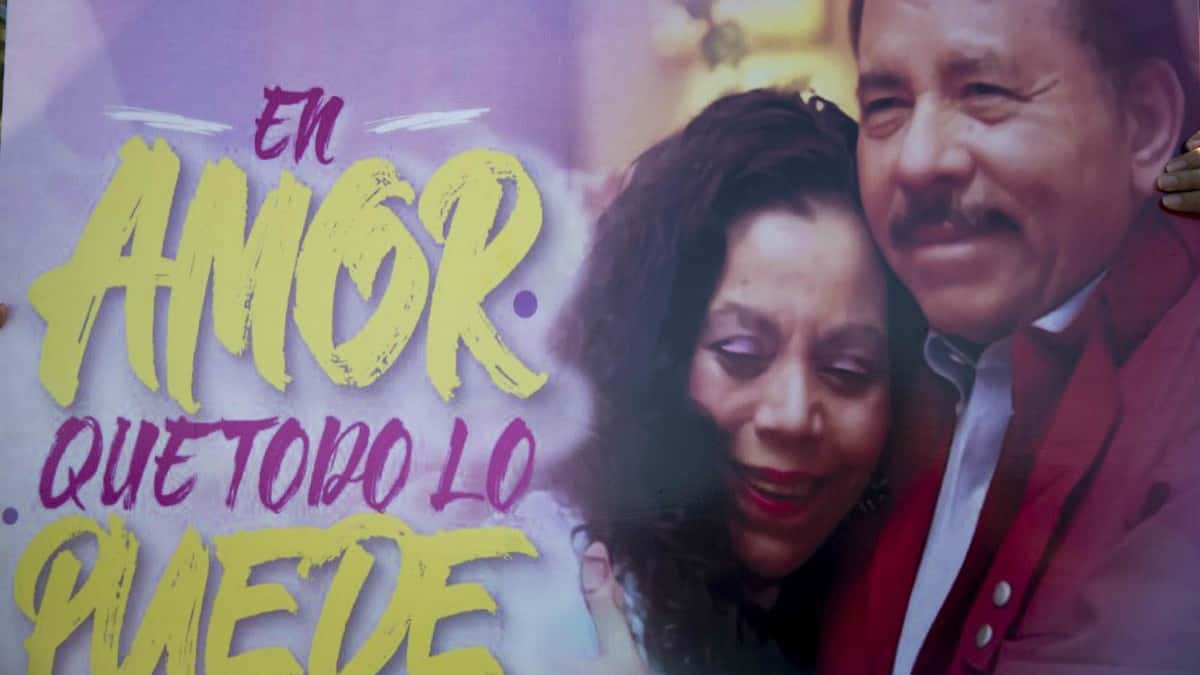 Rosario Murillo y Daniel Ortega
