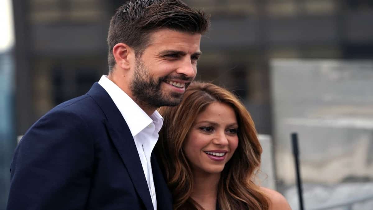 Shakira y Gerard Piqué / AFP