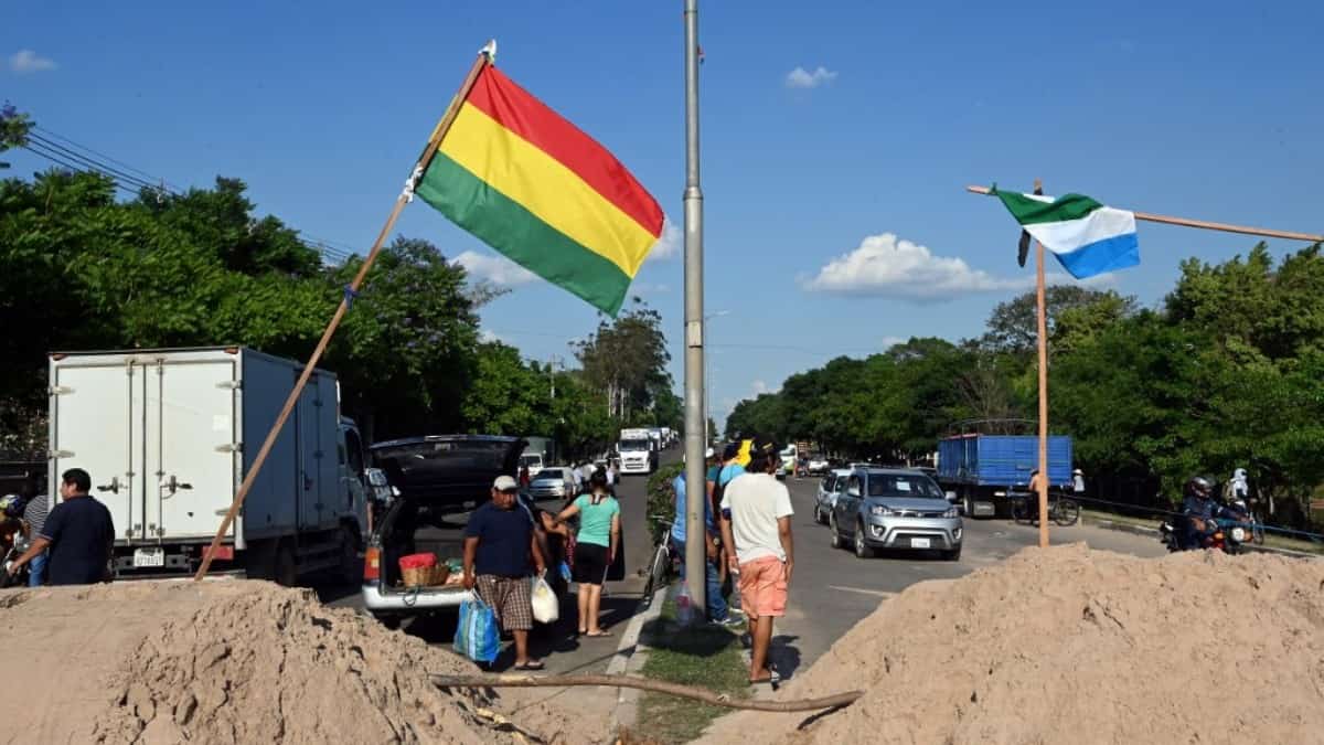Protestas en Santa Cruz