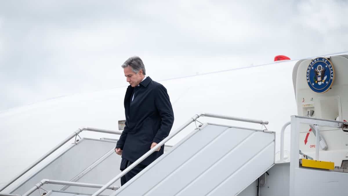 Antony Blinken llegó a Colombia para iniciar su gira por Latinoamérica