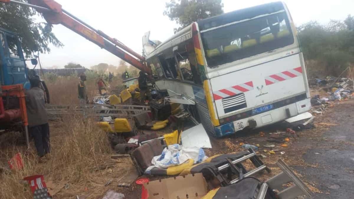 Cuarenta personas murieron en un accidente de tránsito en Senegal