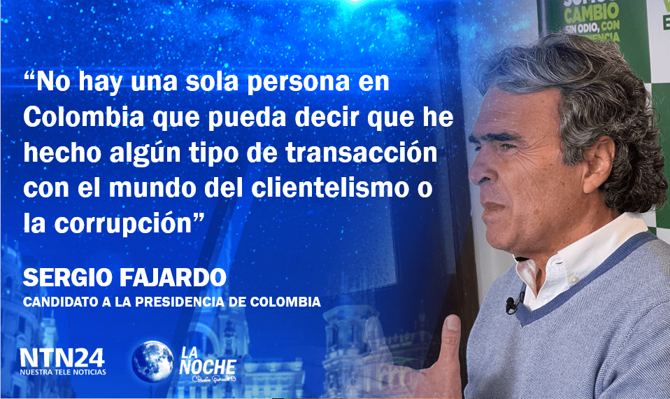 Sergio Fajardo en NTN24