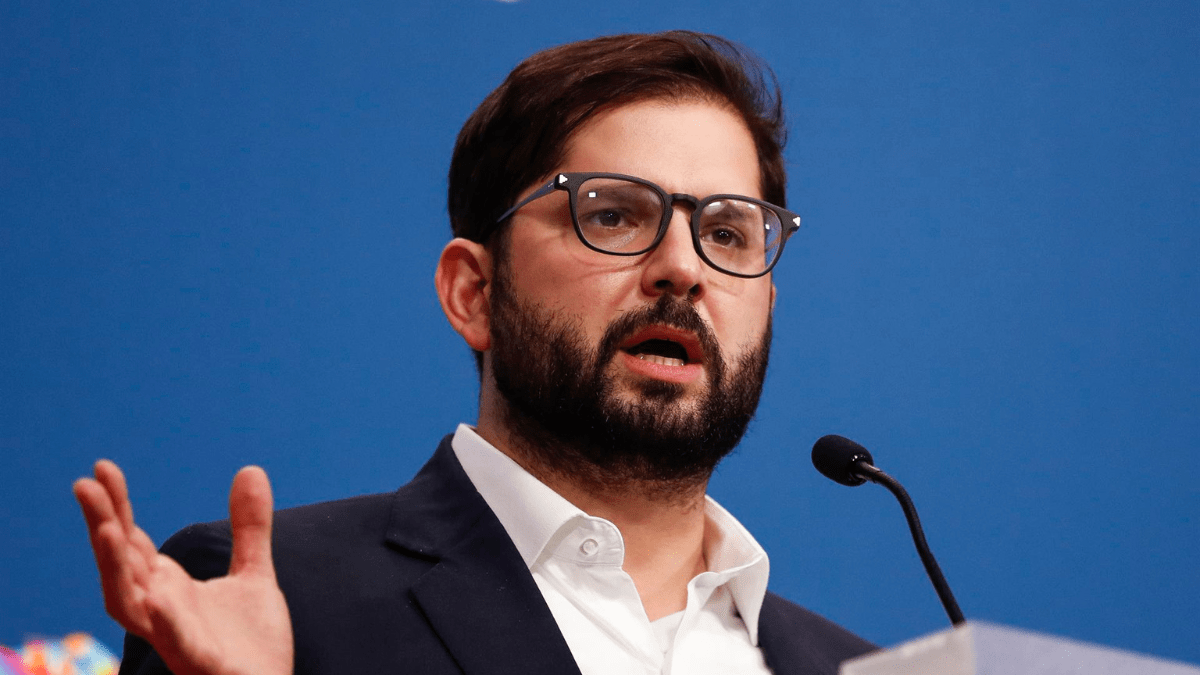 Gabriel Boric, presidente de Chile. Foto EFE