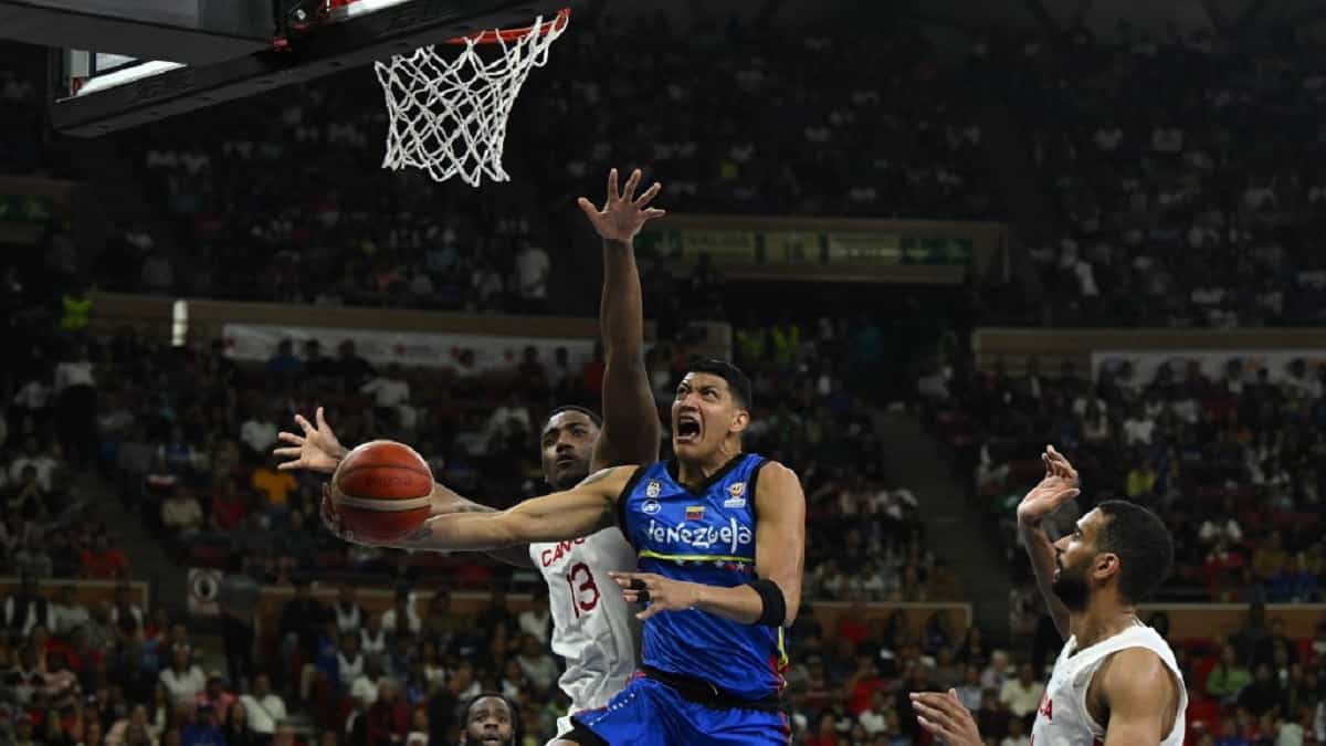 Venezuela clasifica por quinta vez al Mundial de básquet / Foto AFP