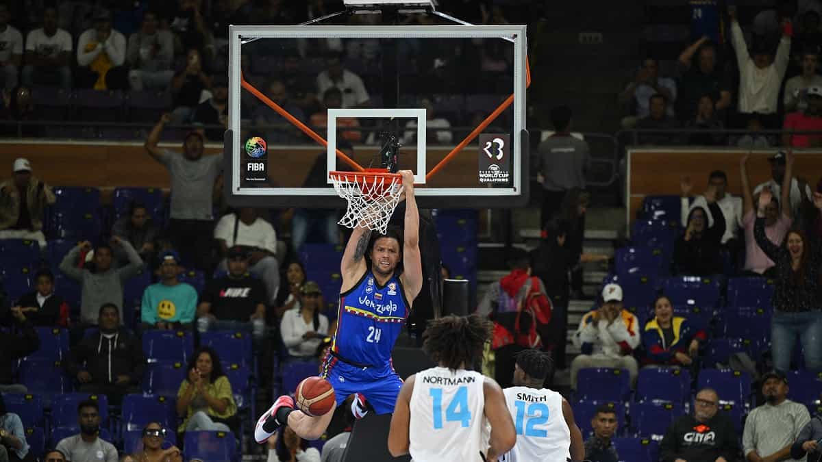 Venezuela vs Bahamas / Foto AFP