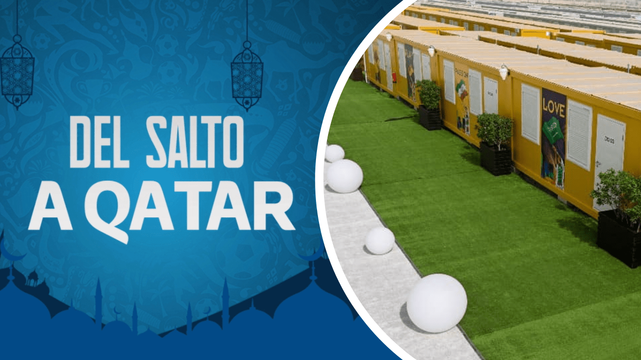 Así lucen por dentro los polémicos alojamientos "económicos" en Qatar. Foto AFP