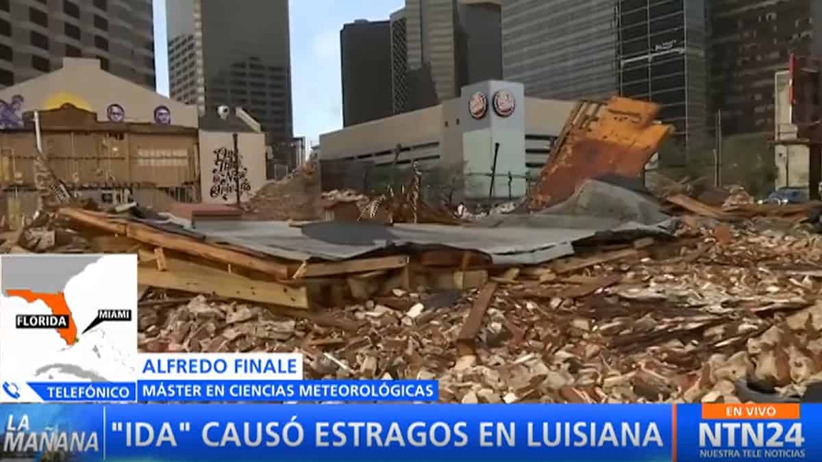 Alfredo Finale, máster en ciencias meteorológicas en La Mañana