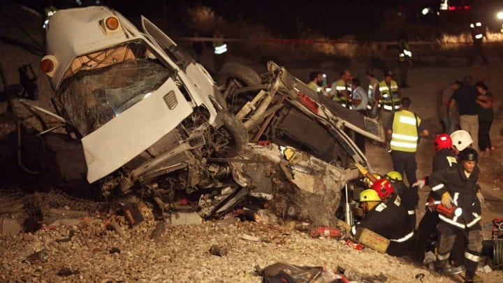 Accidente de tránsito en Argentina