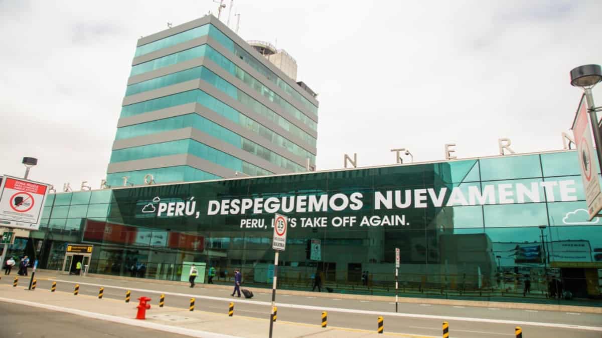 Aeropuerto Internacional Jorge Chávez en Lima, Perú. Foto: Andina