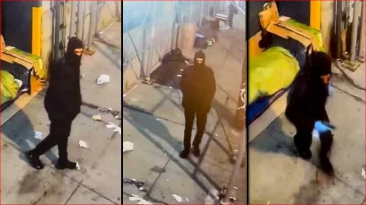 Presunto agresor de hombres sin hogar / AFP