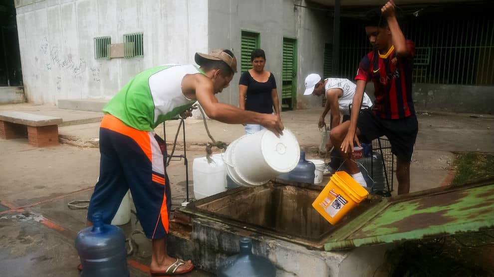 Protesta agua Petare