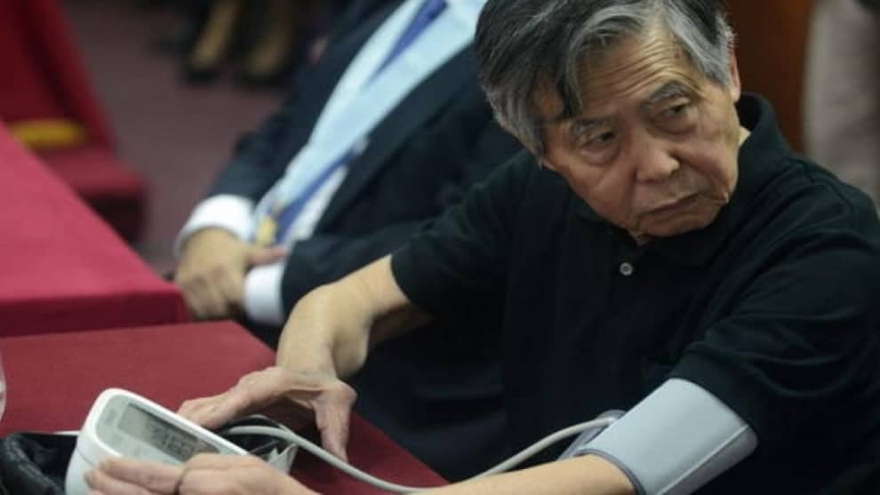 Perú descarta que Fujimori corra peligro de contraer Covid-19 en prisión