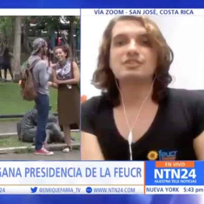 Alhana Chavarría: La primera estudiante trans en ser presidenta de la