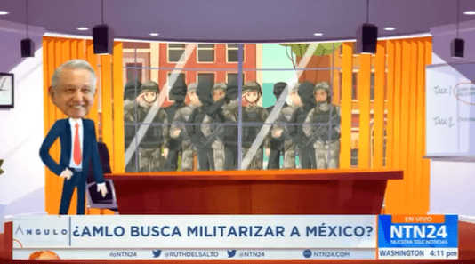 ¿AMLO busca militarizar México?