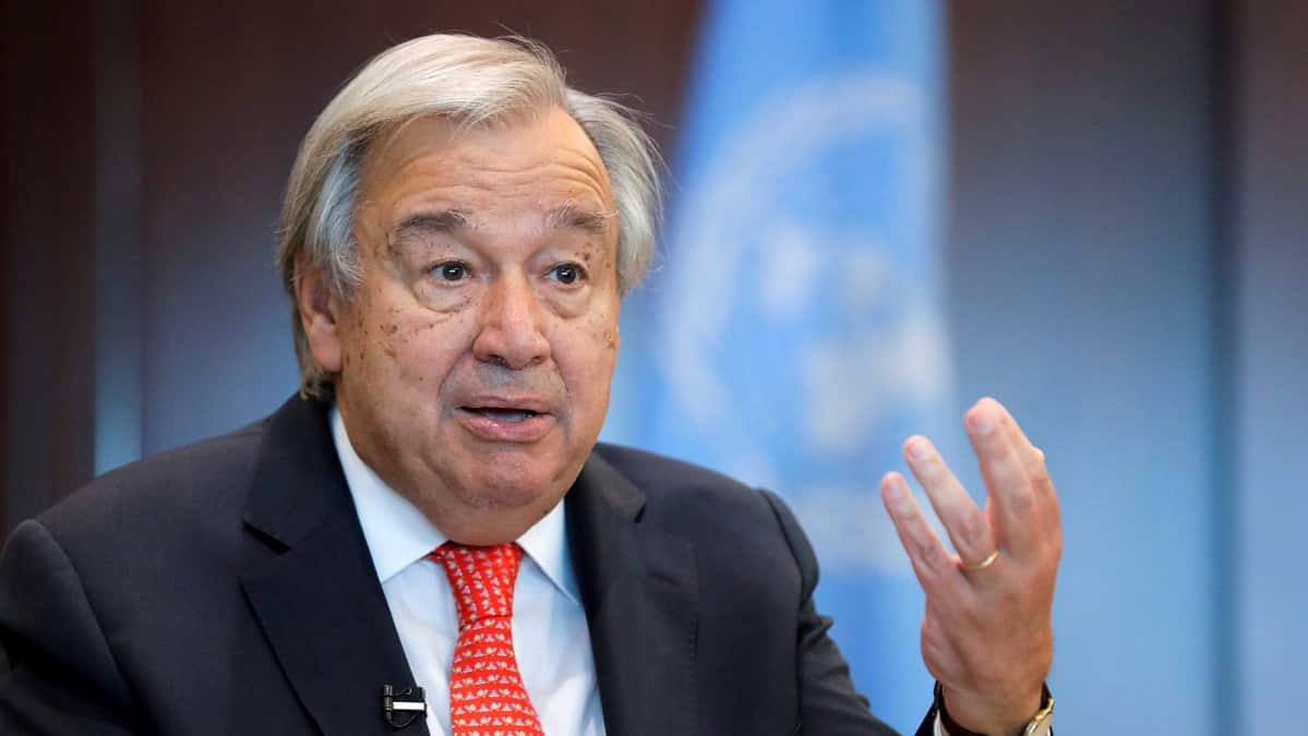 Antonio Guterres, secretario general de la ONU | Foto: Cortesía