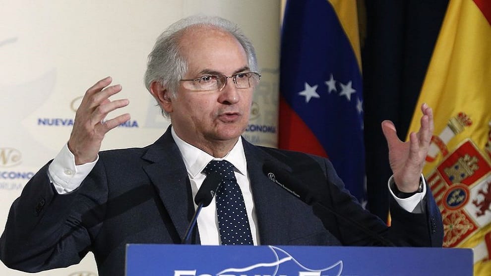 Ledezma dice que extensión de cuarentena es un secuestro por parte de Maduro