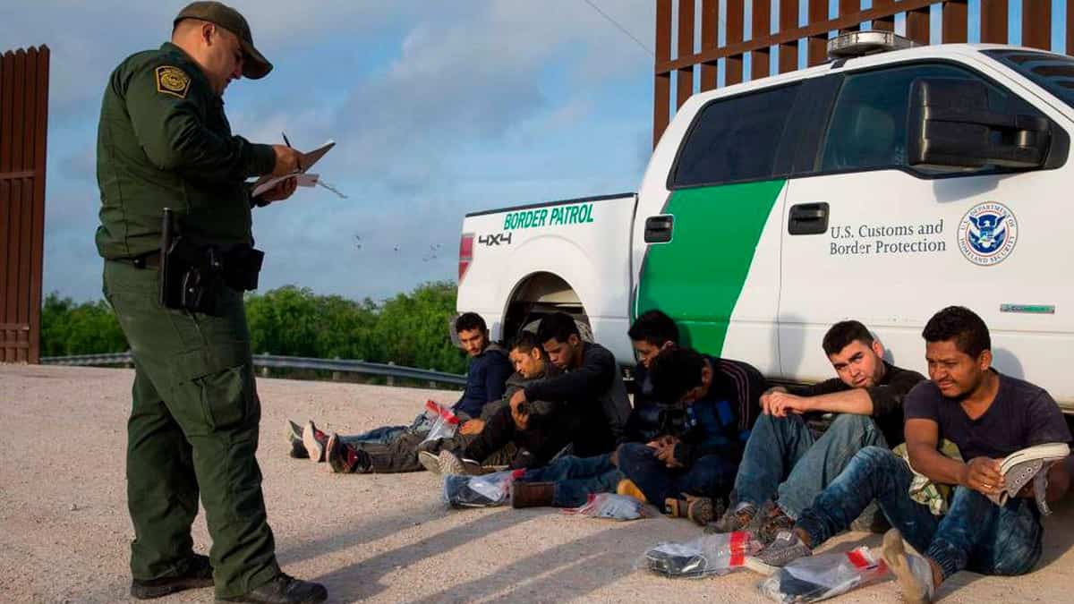 Arrestos en frontera