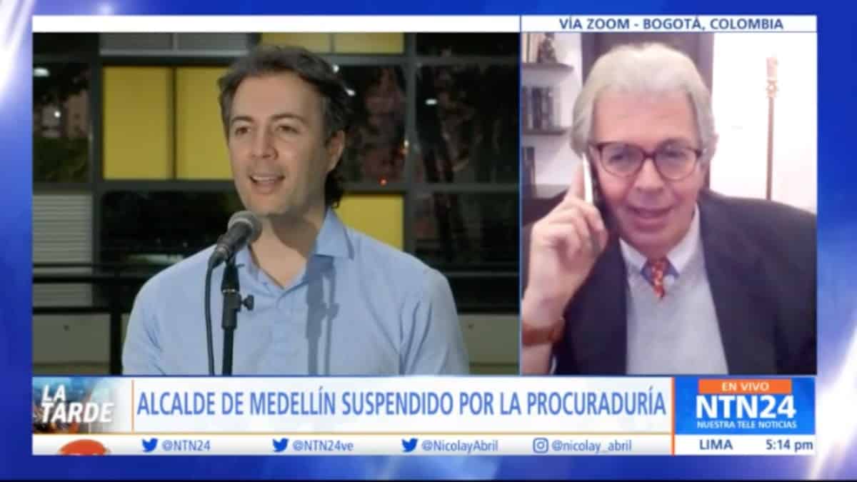 Suspenden a alcalde de Medellín, Colombia, por polémico video