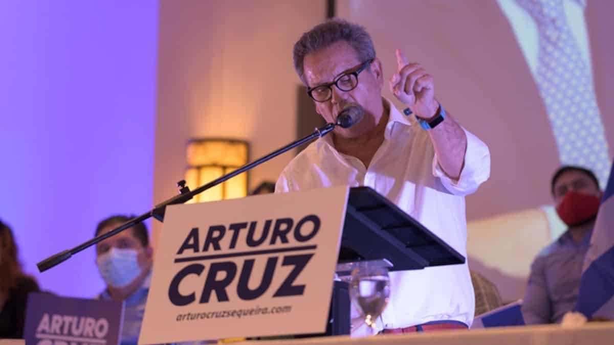 Arturo Cruz, candidato presidencial nicaragüense. Foto: ACS