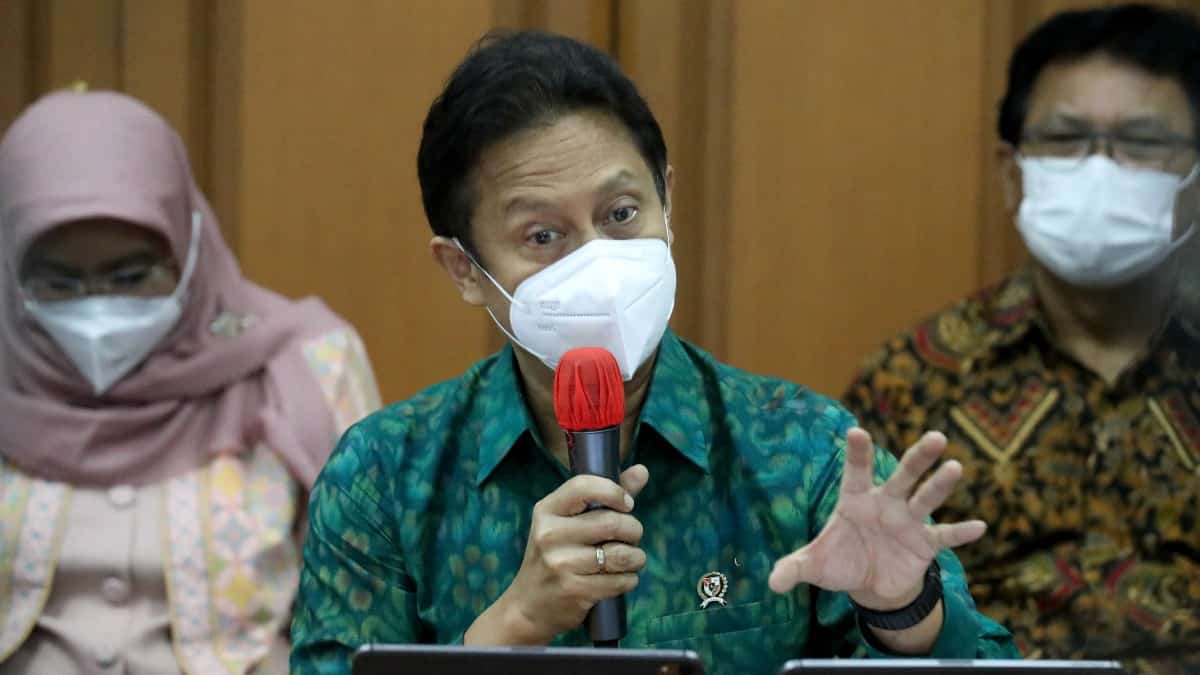 Ministro de la Salud, Budi Gunadi Sadikin.