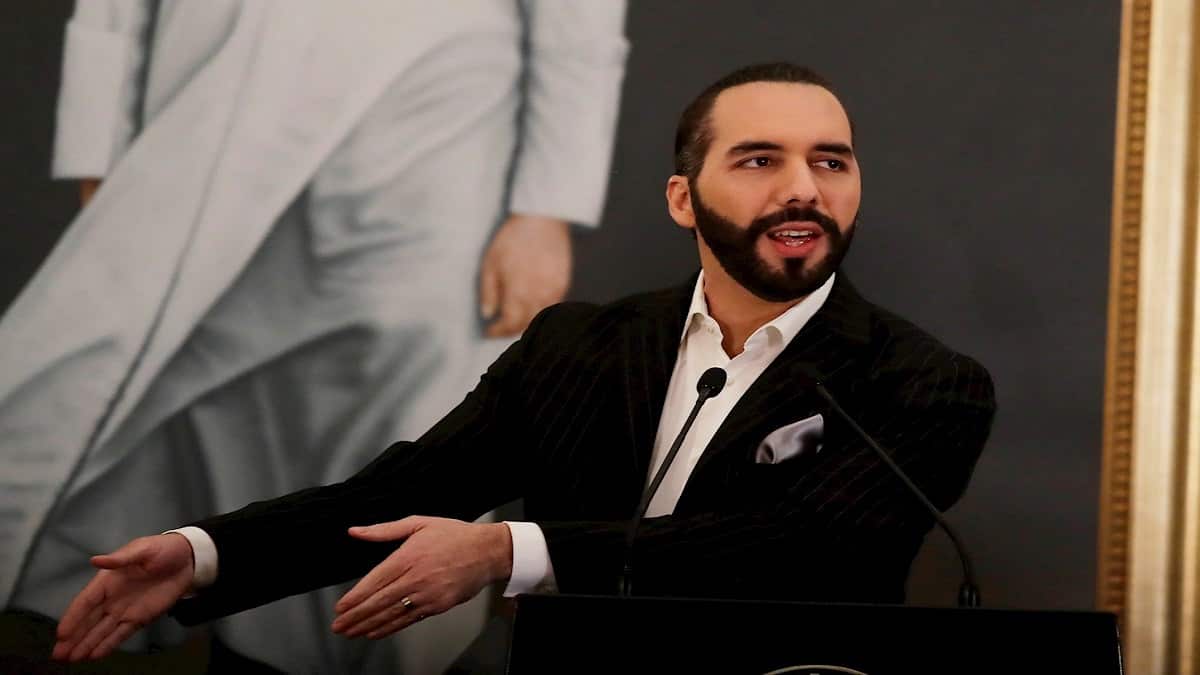 Nayib Bukele, presidente de El Salvador