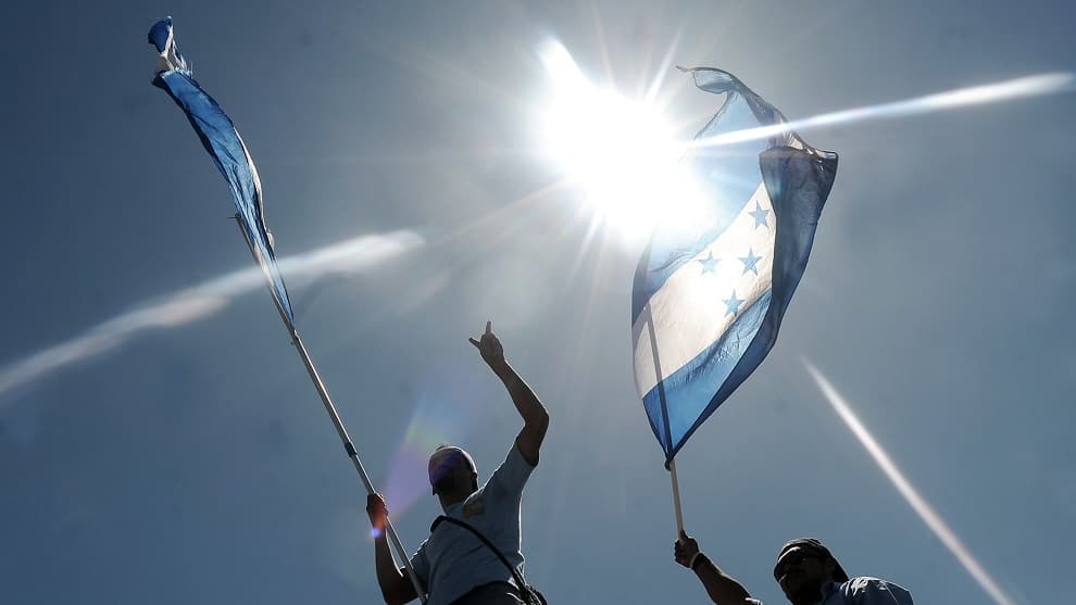 Bandera de Honduras/ Foto: EFE