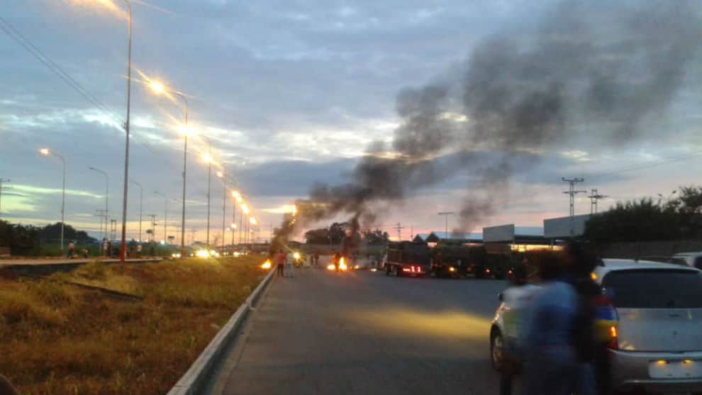 protesta por falta de gas