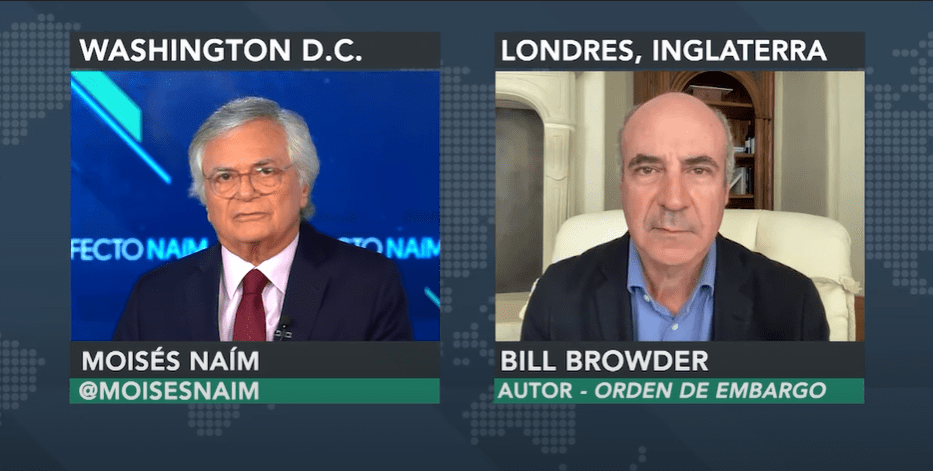 Moisés Naím entrevista a Bill Browder.