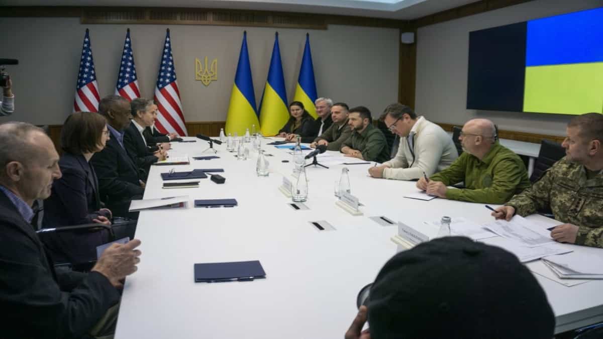 Visita de Antony Blinken a Ucrania / AFP Visita de Antony Blinken a Ucrania / AFP