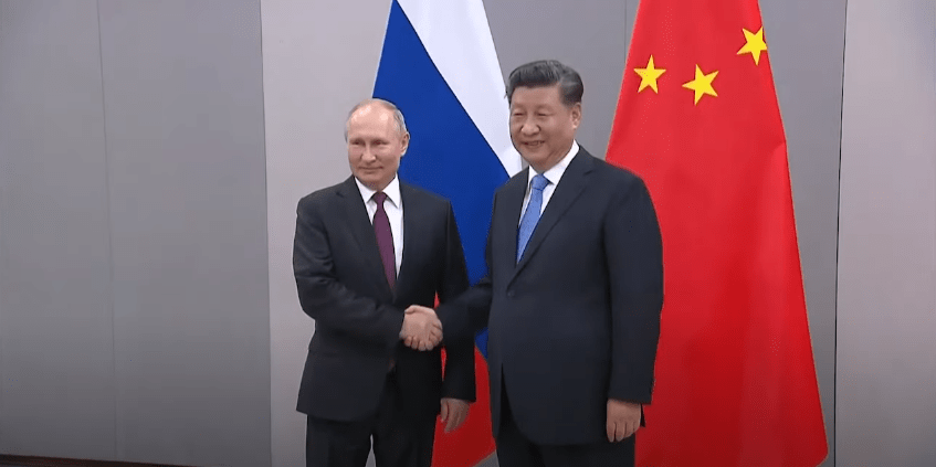 Vladimir Putin, presidente de Rusia y Xi Jinping presidente de China