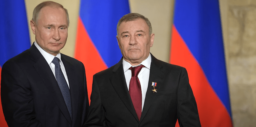 Vladimir Putin y el empresario ruso Arkady Rotenberg