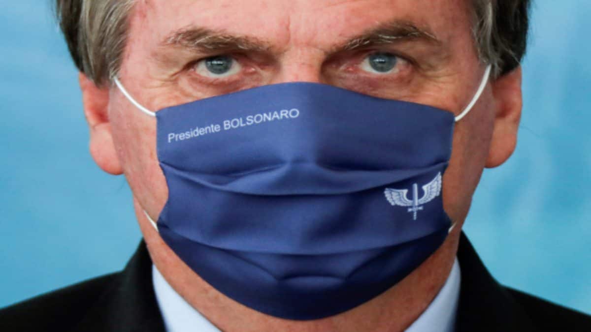 Jair Bolsonaro, presidente de Brasil, ha sido fuertemente criticado por su gestión de la pandemia. Foto: Reuters