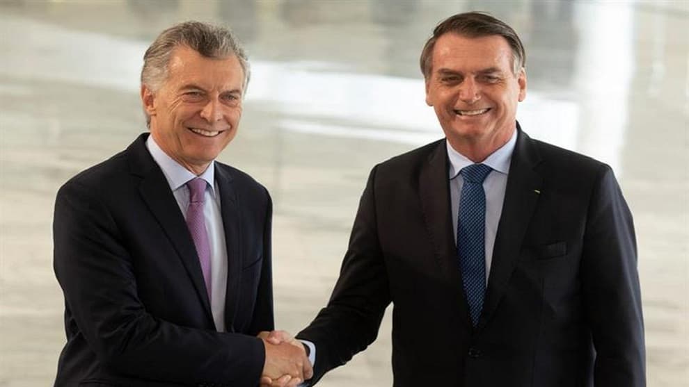 Mauricio Macri y Jair Bolsonaro/ Foto: EFE