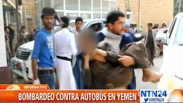 Ataque contra autobús en Yemen