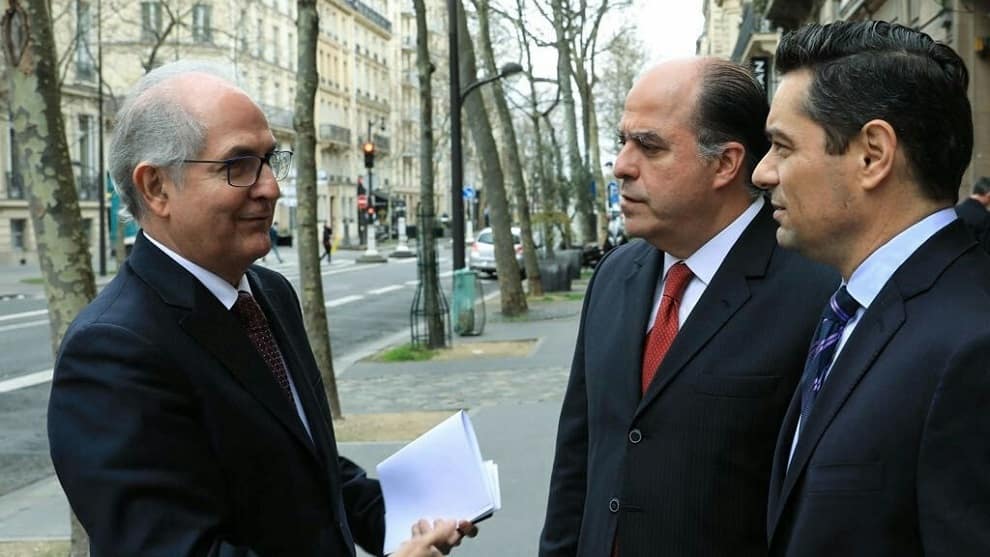 Antonio Ledezma, Julio Borges y Carlos Vecchio / Foto cortesía