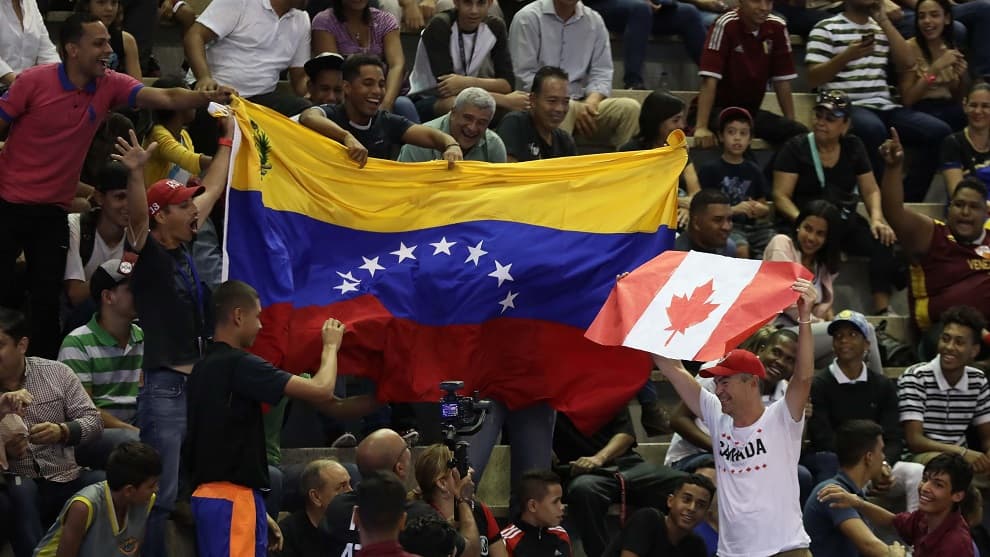 Venezuela contra Canadá/ Foto: EFE