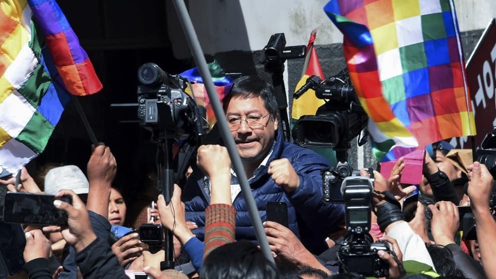 Luis Arce-candidatura